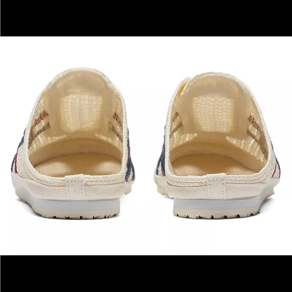 Onitsuka Tiger MEXICO 66 SABOT CREAM MAKO BLUE 1183C123 100 US Unisex - Picture 3 of 7